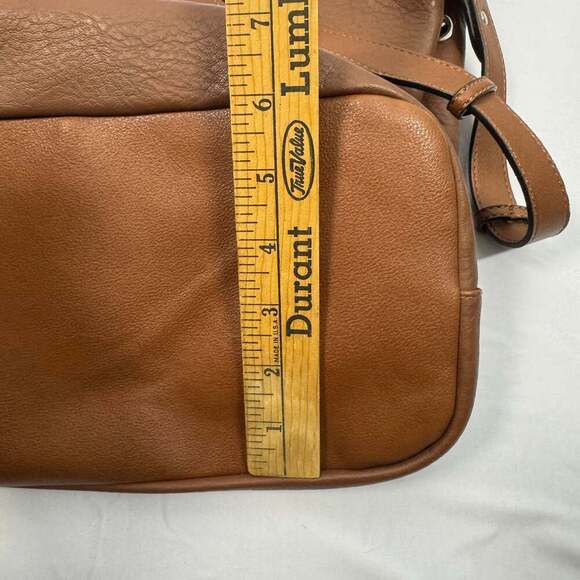 Chaps Dresden Faux Leather Bucket Shoulder Bag - Picture 12 of 13